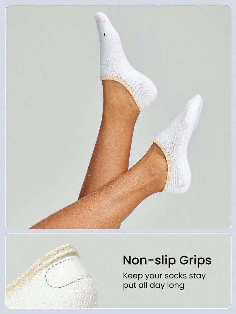 3 Pares de Meias Invisíveis Soft Grip