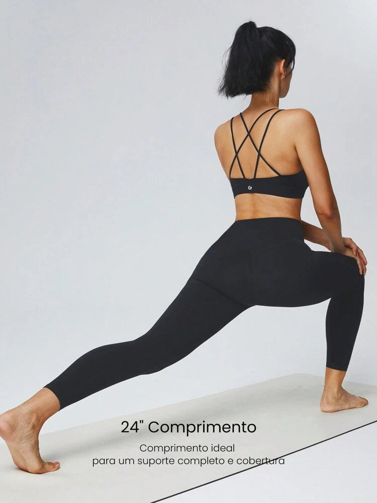 Calças Leggings Nath Valente Com Tecnologia Featherfit